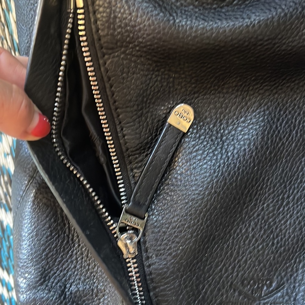 Cobo Blu Leather Purse - Picture 3 of 12